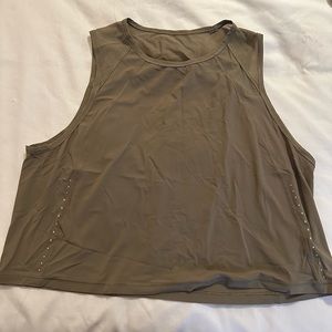 Lululemon sculpt cropped tank top